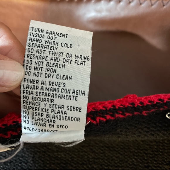 🧸Vintage Nutcracker Teddy Bear button up Christmas Cardigan Sweater | Size M - Picture 6 of 7